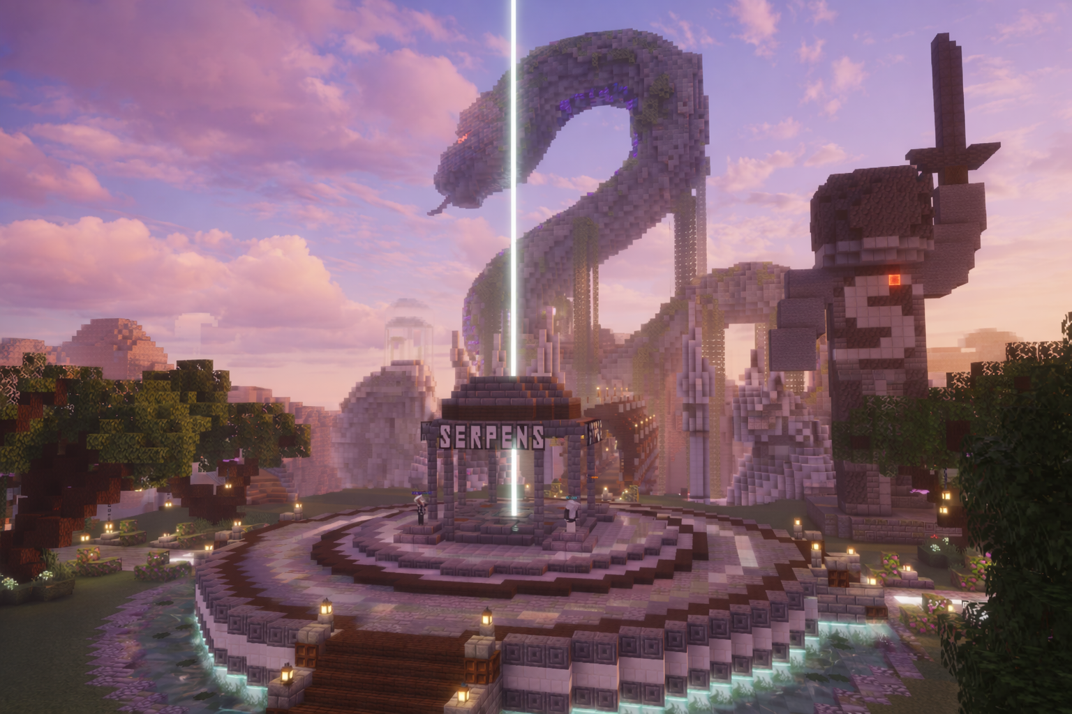 Spawn do servidor SERPENS