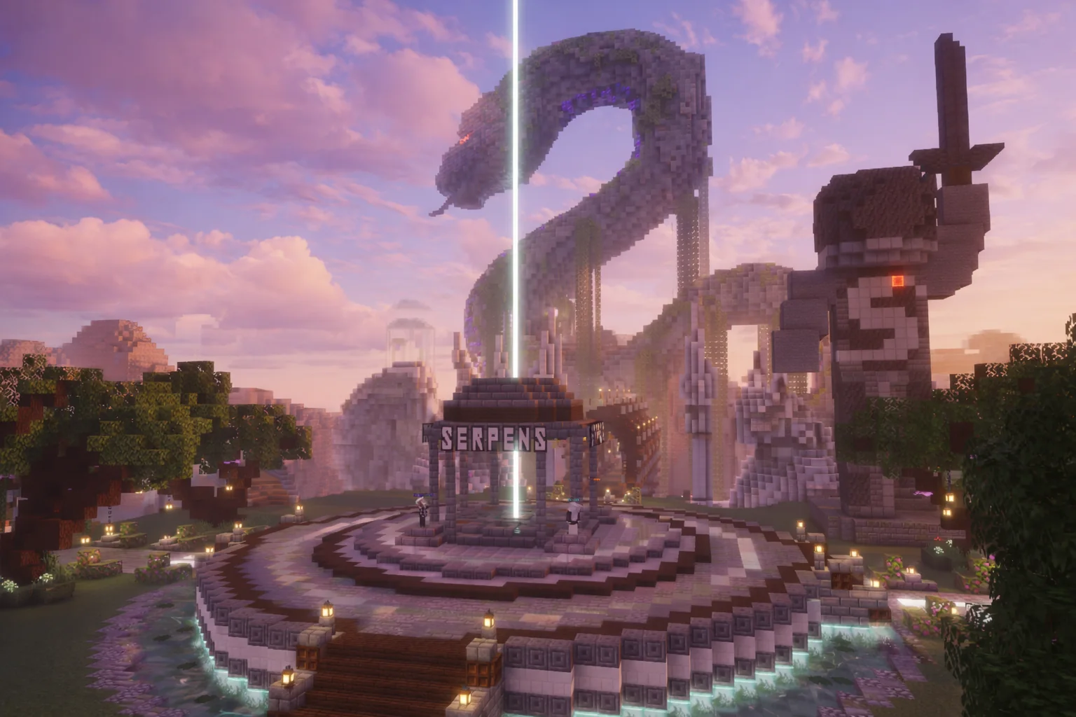 Spawn do servidor SERPENS